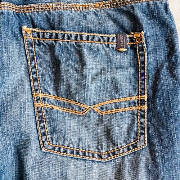 Buffalo David Bitton Game Bootcut Cotton Mens Denim Blue Jeans Size 30 - Picture 6 of 11